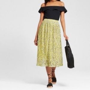 Who What Wear by Target Floral Midi Skirt
